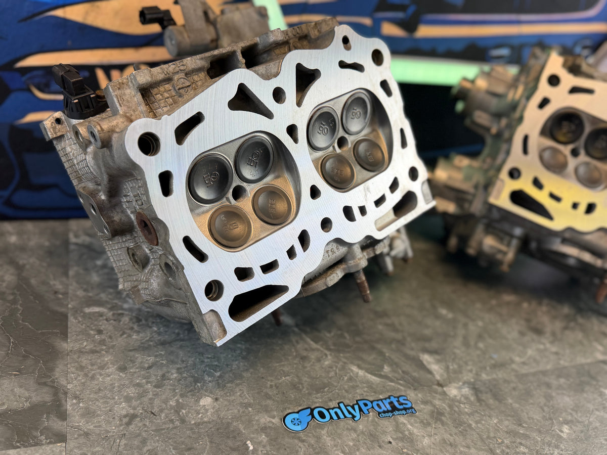 SUBARU STi 2008 - 2021 OEM W25 N25 dual avcs cylinder heads TESTED