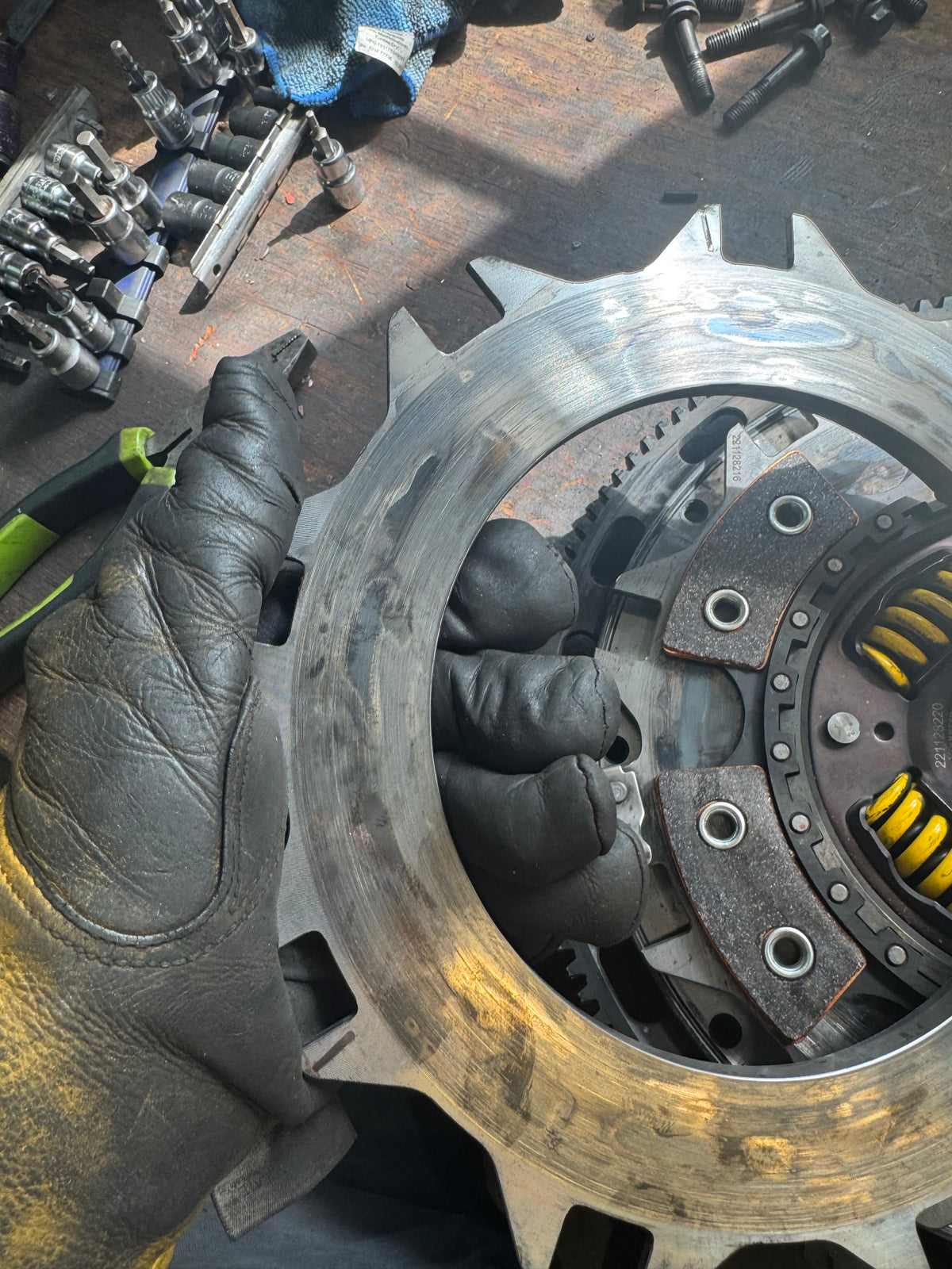 2004-2021 Subaru WRX STi ACT Mod-Twin 225 Extreme 6-Puck Sprung Street Clutch Kit Organic Disk With Monolock Collar