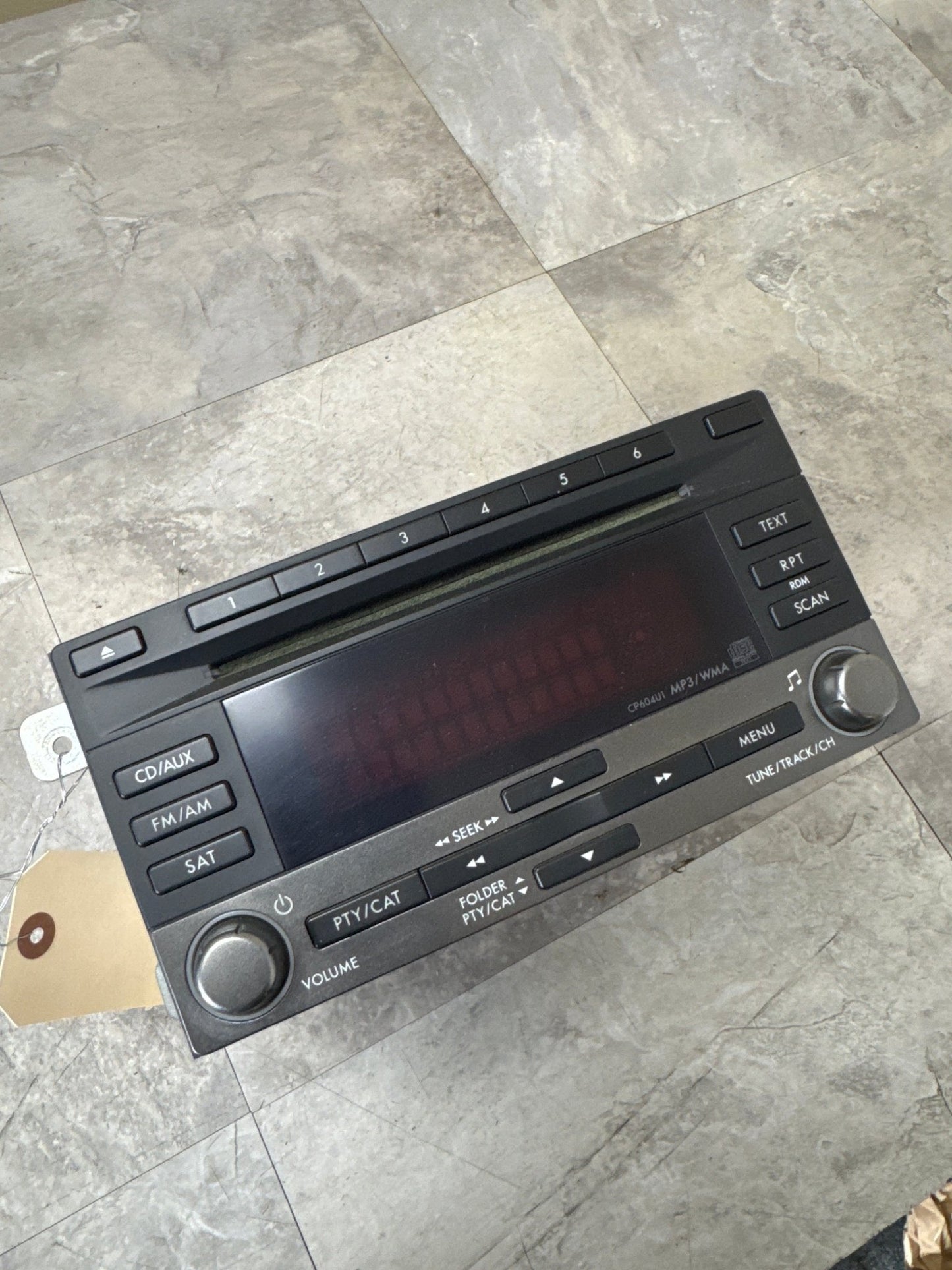 2008-2011 Subaru Impreza  OEM AM FM Radio mp3 CD XM Capability
