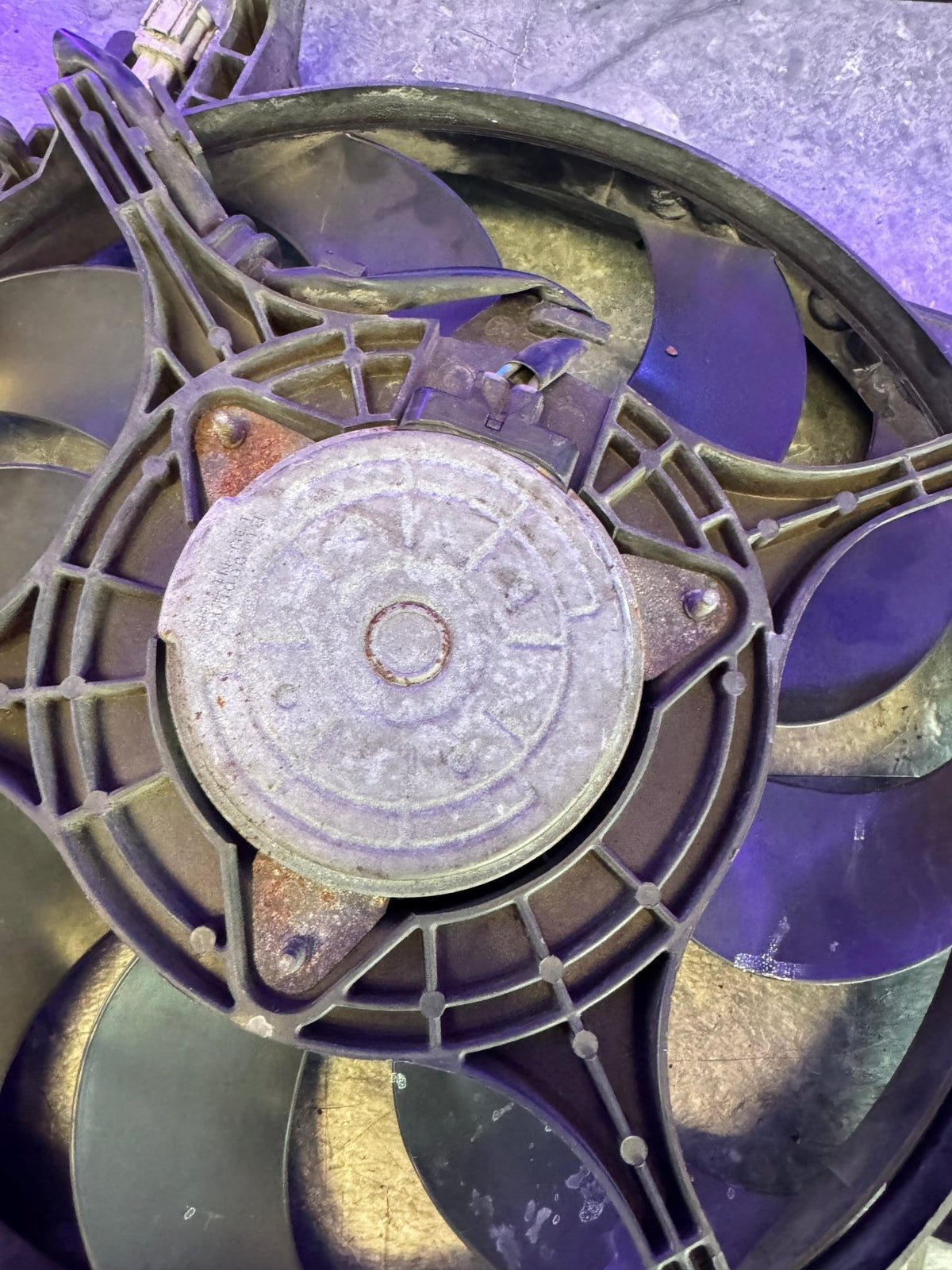 2008-2014 Subaru Impreza WRX STi OEM Radiator Fan 9-Blade Cooling Fan