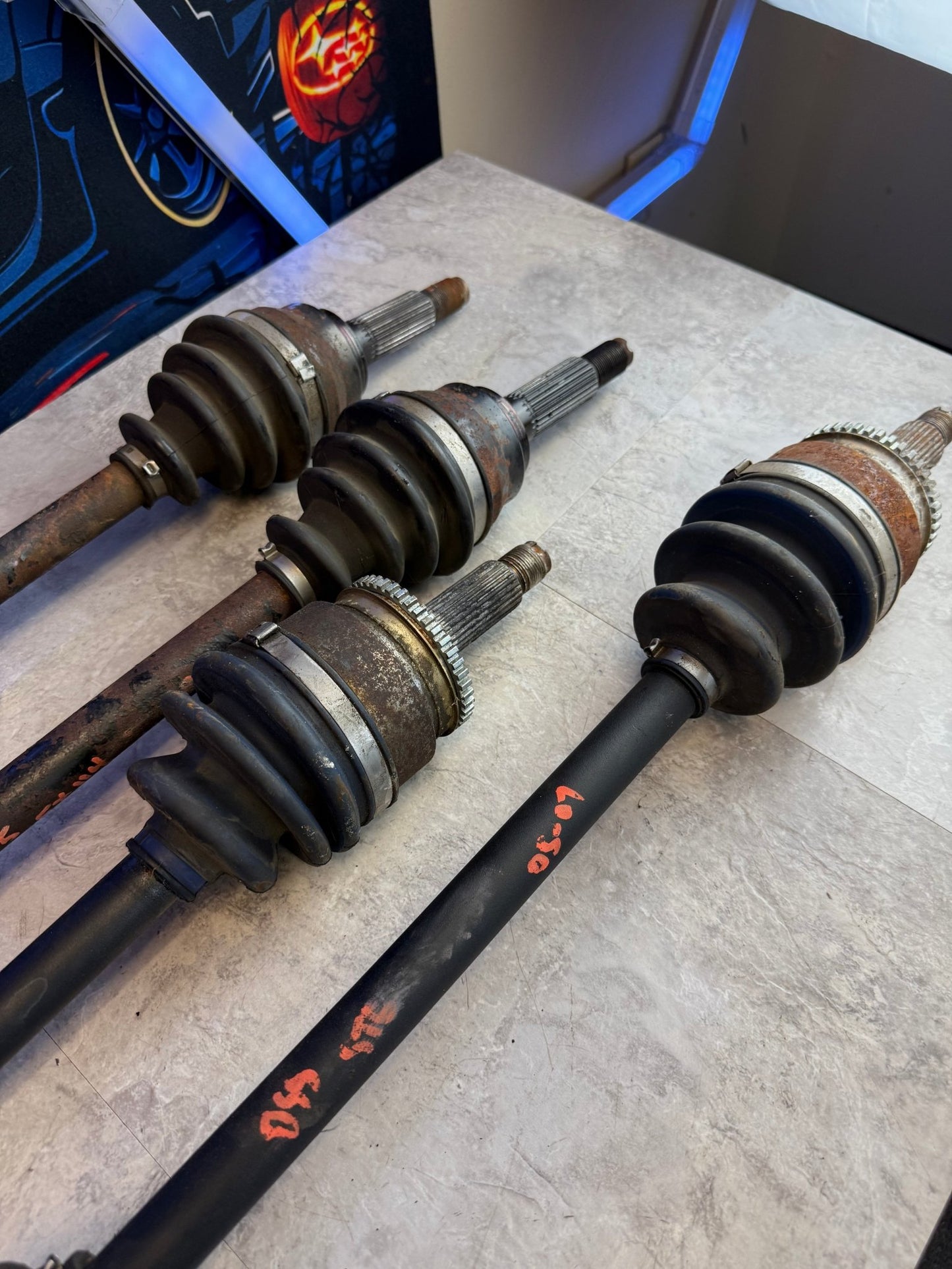 DSS Subaru STi driveshaft shop 800 hp axles axle front & rear 2005-2007 5x114 STi
