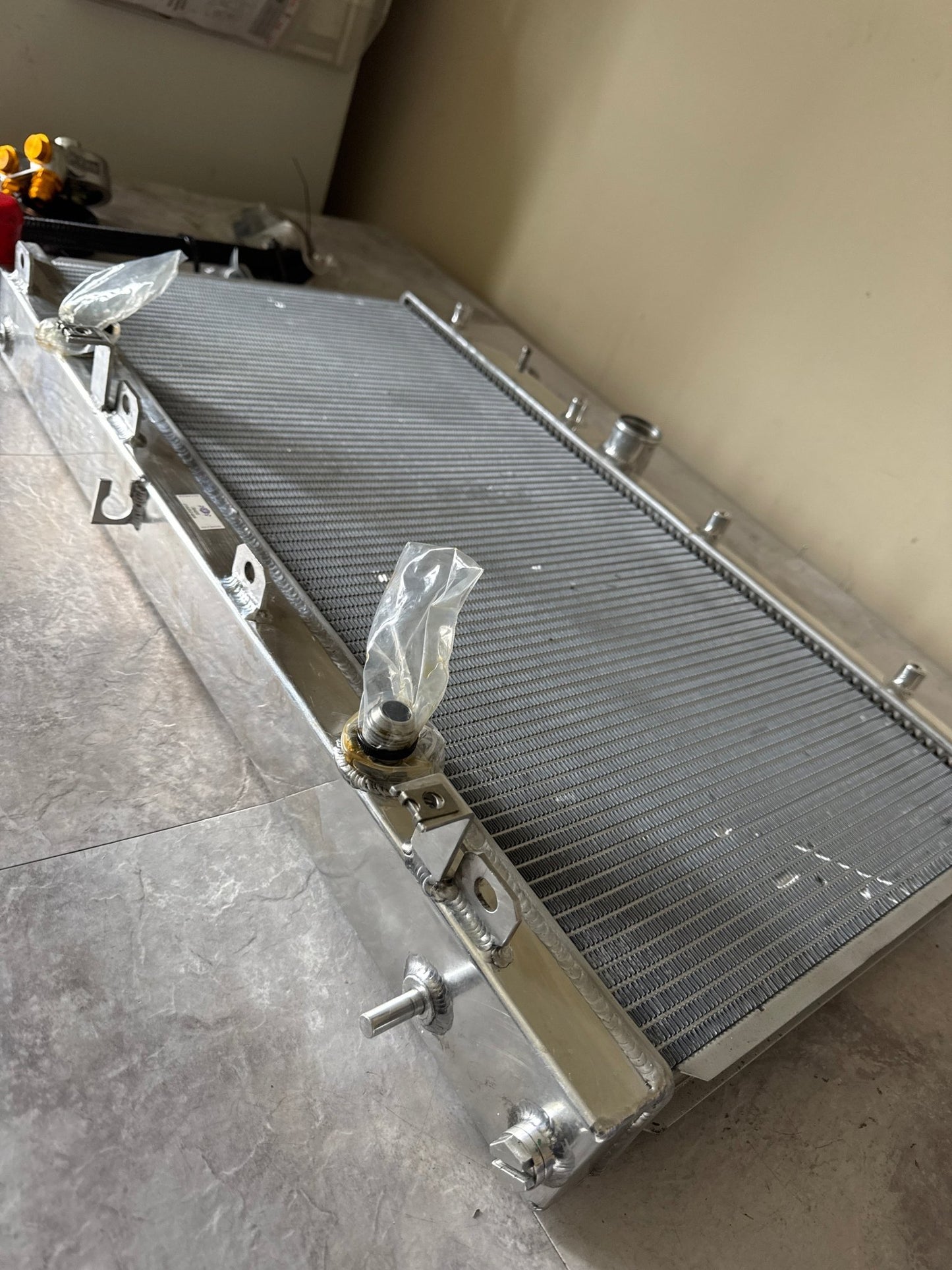 08-14 Subaru WRX / STi & 15 - 21 STi w/ built-in Oil Cooler All-Aluminum Radiator & Custom Greddy Cooler Setup