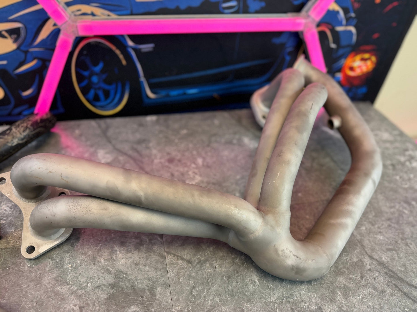 KILLER B Motorsports “ holy header “ ELH equal length header w: tial 38 mm mvs external wastegate kit