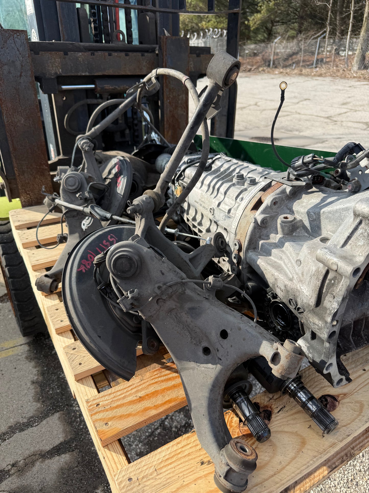 2015 USDM Subaru STi 6 speed six manual gearbox transmission swap package for 08-14 wrx w/ rear brembos