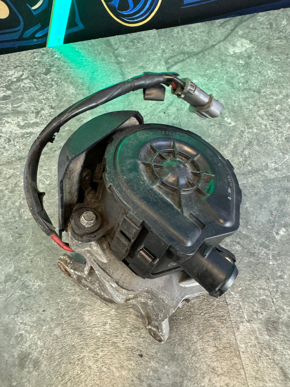 2007-2021 Subaru WRX STi OEM Secondary Emissions Air Pump Assembly With Bracket