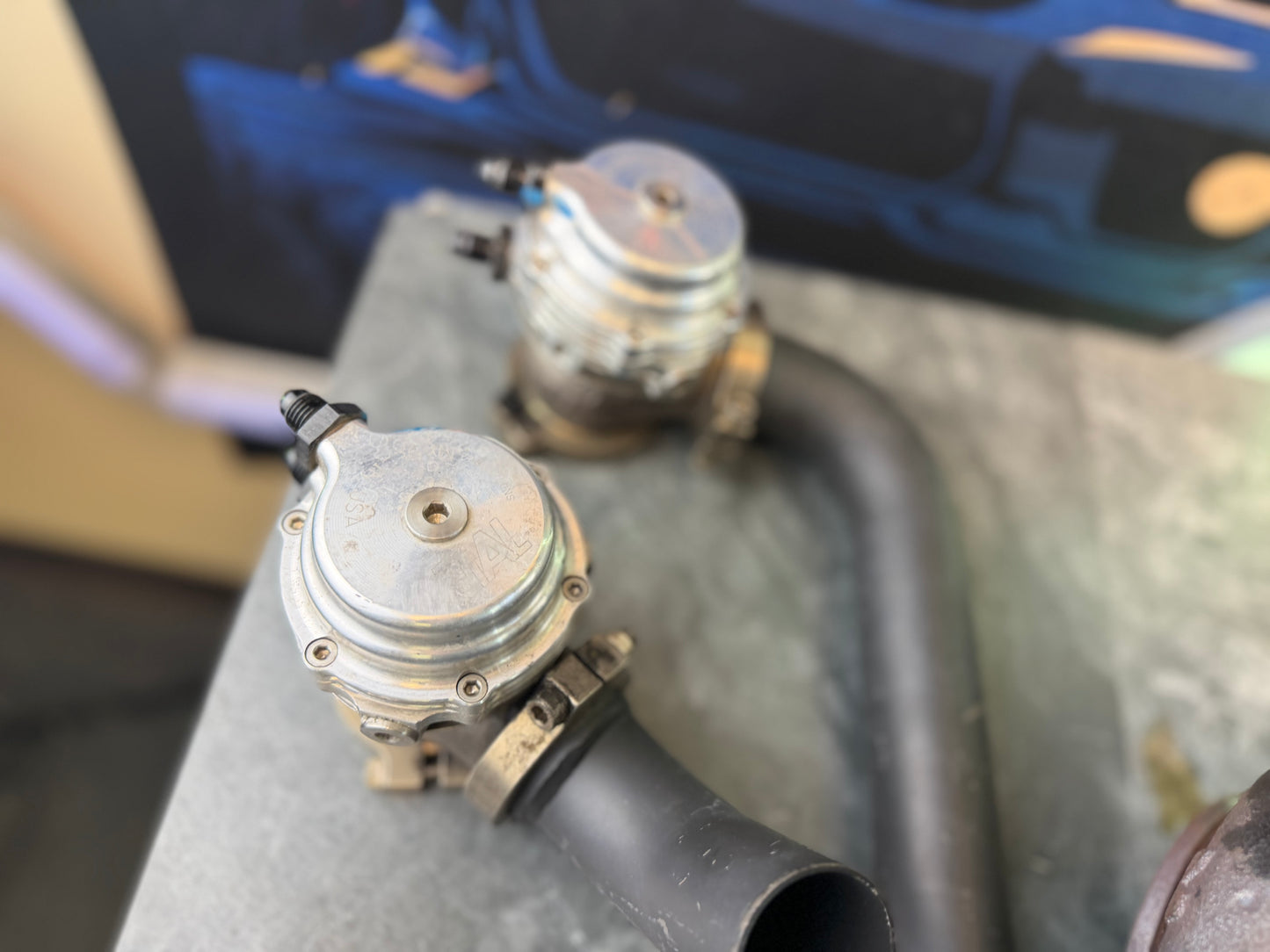 FULL RACE EFR S200 rotated twin scroll turbo kit 08-21 STi 08-12 Subaru wrx tial EWG x 2