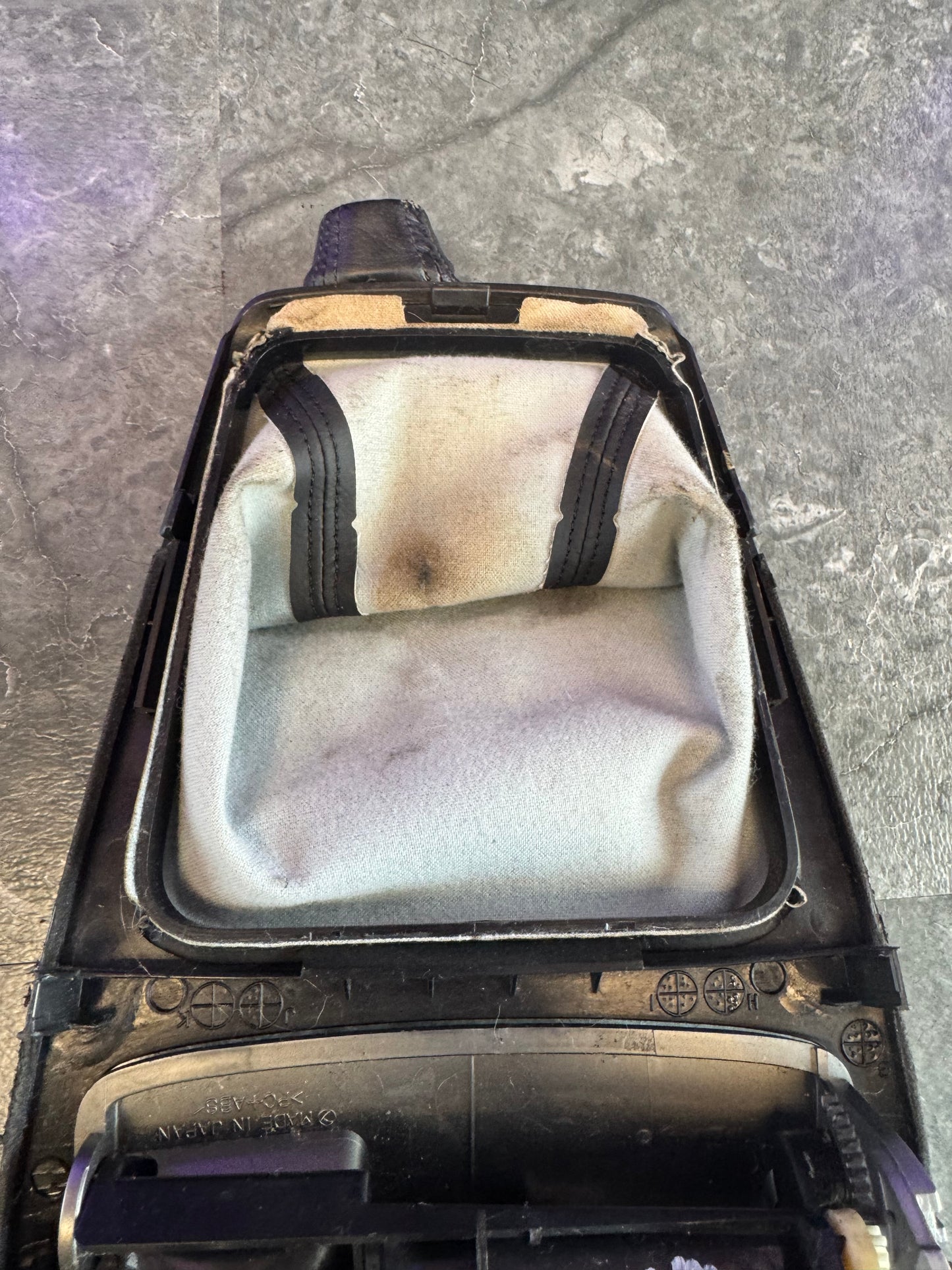 2005-2007 Subaru WRX OEM Center Console Shifter Trim Boot Bezel Surround Trim Manual Transmission