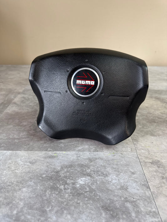 2002 2003 Subaru Impreza & WRX Drivers Airbag Assembly with RED Momo Cover 98211FE050ML
