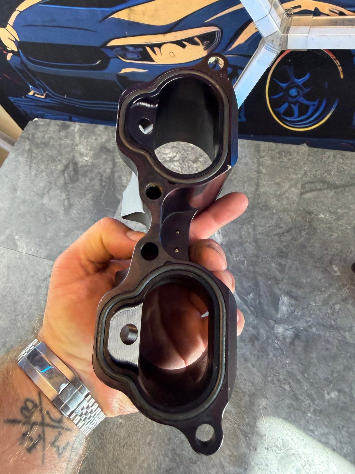 SIX STAR top feed TGV billet blank “ deletes “ Subaru STi 2007-2021 & wrx 2002 - 2014