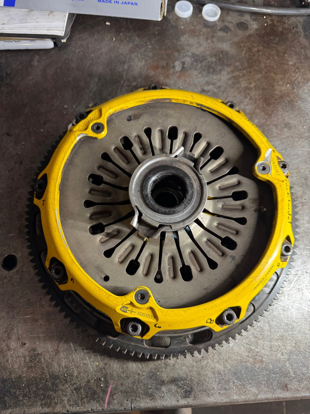 2004-2021 Subaru WRX STi ACT Mod-Twin 225 Extreme Sprung Street Clutch Kit Organic Disk