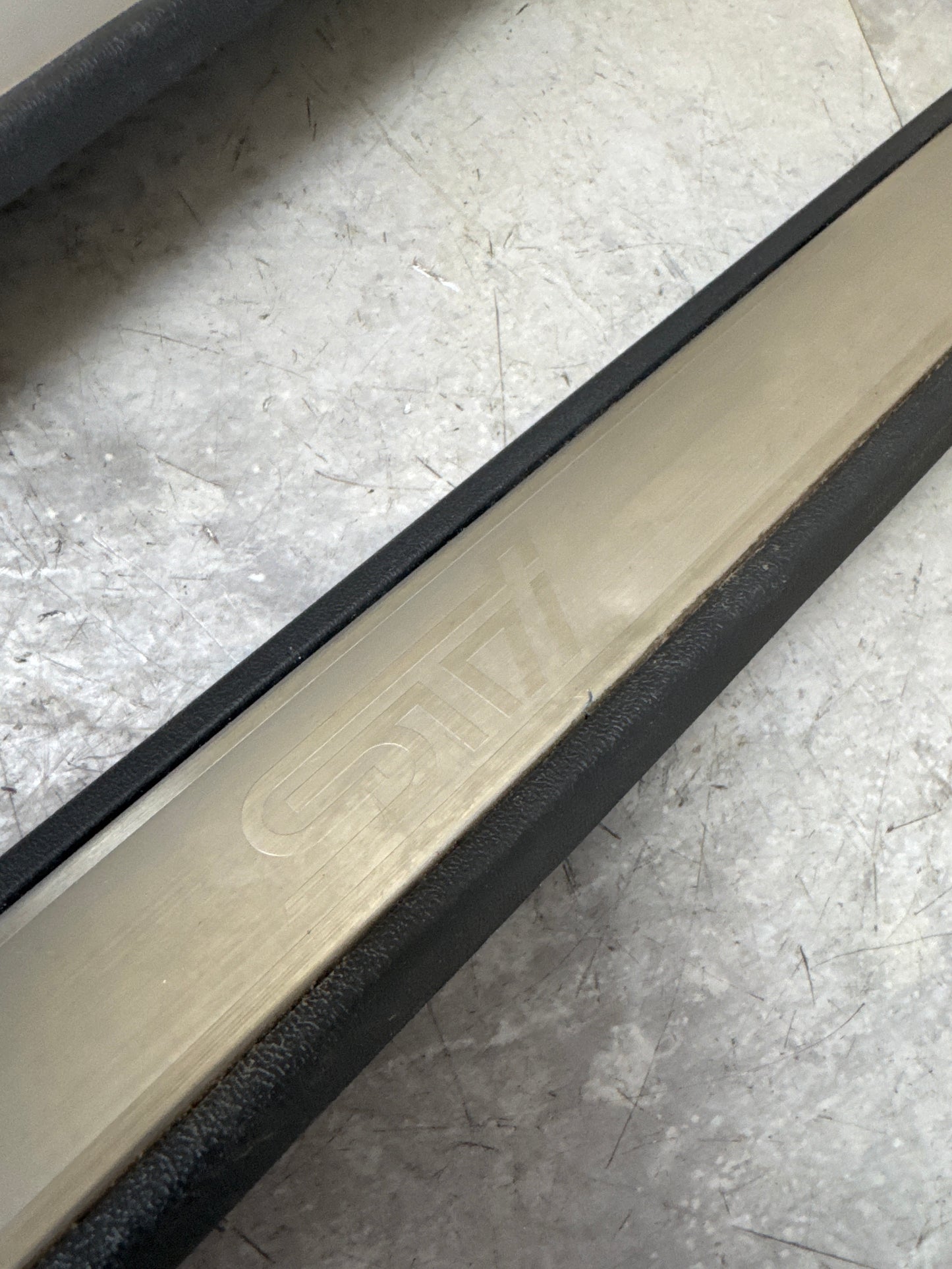 2008-2014 SUBARU WRX & STI HATCH FRONT DOOR SILL KICK PANEL TRIM OEM