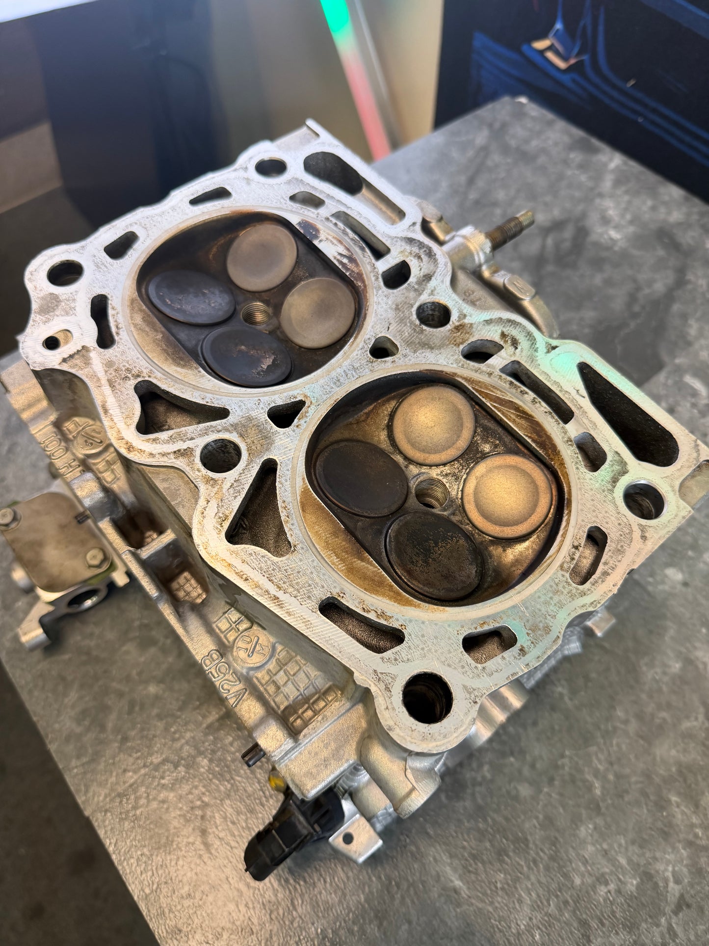 IAG “ race “ SAVCS cylinder heads Subaru STi & wrx GSC S2 cams, CNC port & polish + 1 MM valves , 14 MM drilled
