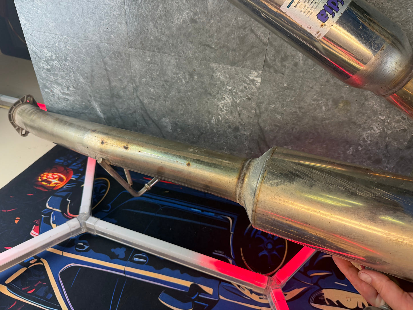 Invidia n1 CBE catback exhaust system 02-07 wrx 04-07 Subaru STi SS 3” “ street “