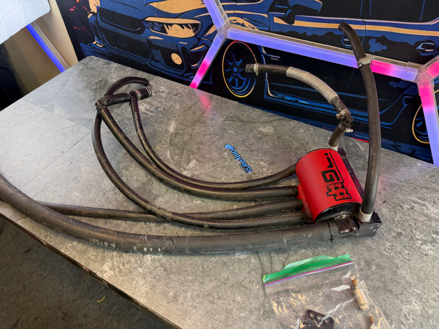 IAG v3 comp competition AOS air oil separator 2008 - 2021 Subaru STi & 08-14 wrx ( no longer made )
