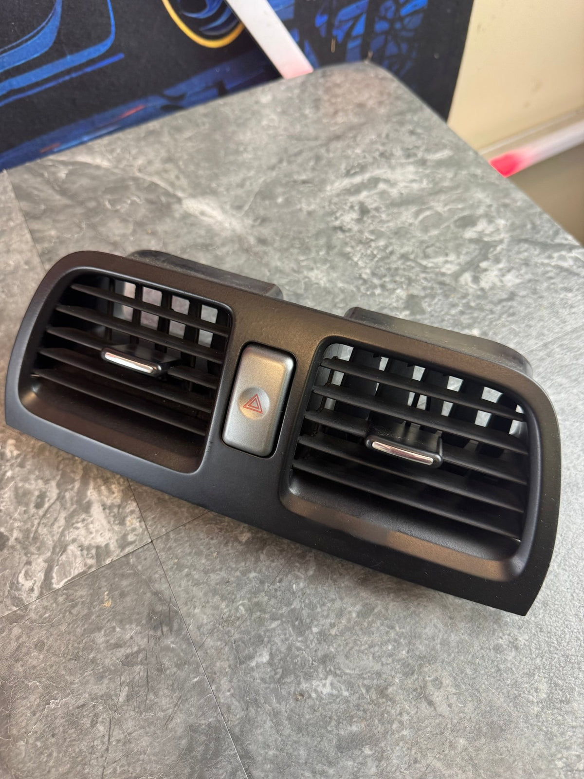 2005-2007 Subaru WRX STi Black Center Console Vent Climate Control And Shifter Trim Kit