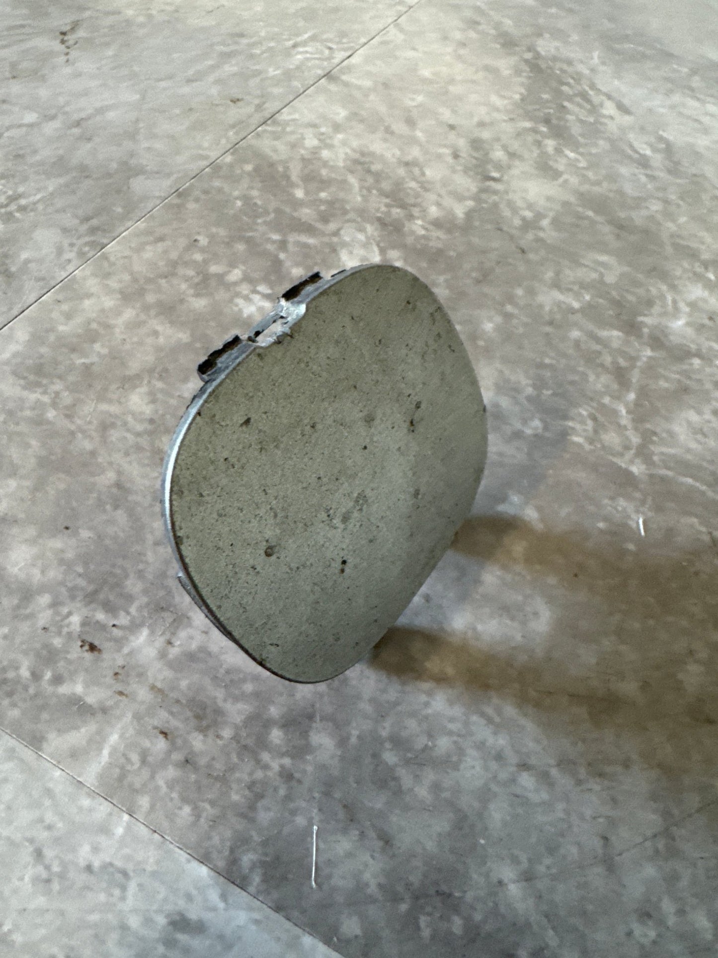 2006-2007 Subaru Impreza Front Bumper Tow Hook Eye Cover OEM Gray 55552FE010
