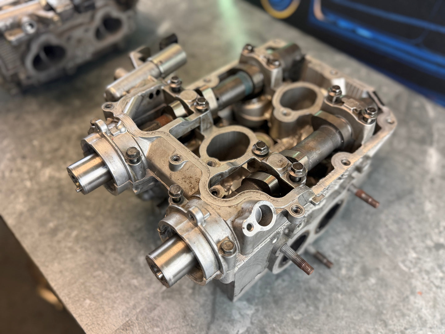 BUILT & CAMMED cylinder heads STi 2004 - 2007 & Subaru wrx 2006-2014 cammed kelford rally cams GSC SS valves