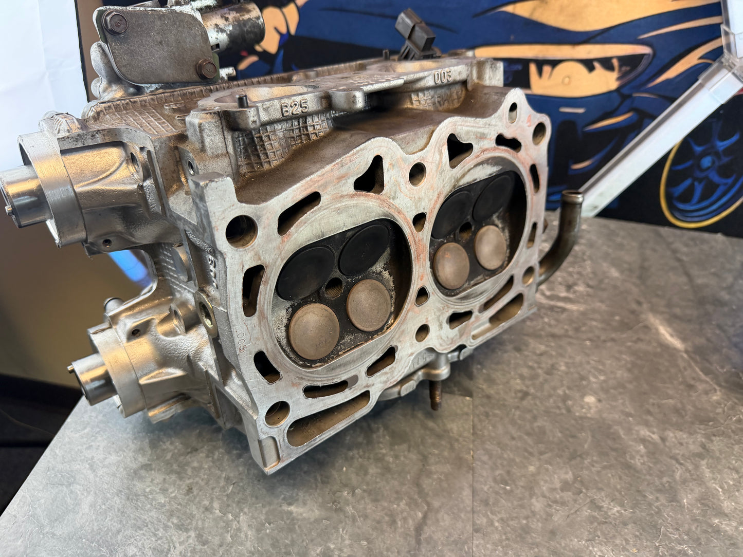 BUILT & CAMMED cylinder heads STi 2004 - 2007 & Subaru wrx 2006-2014 cammed kelford rally cams GSC SS valves
