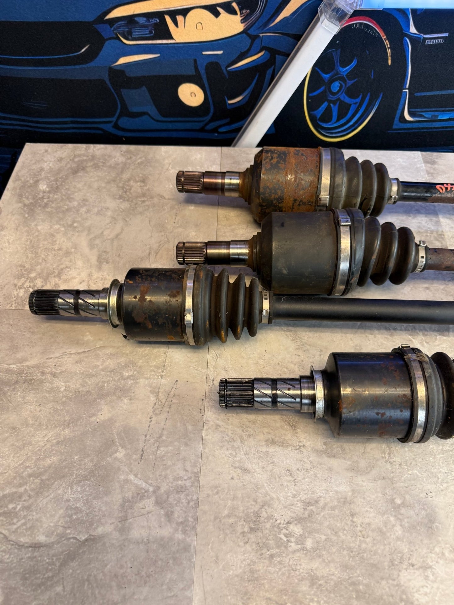 DSS Subaru STi driveshaft shop 800 hp axles axle front & rear 2005-2007 5x114 STi