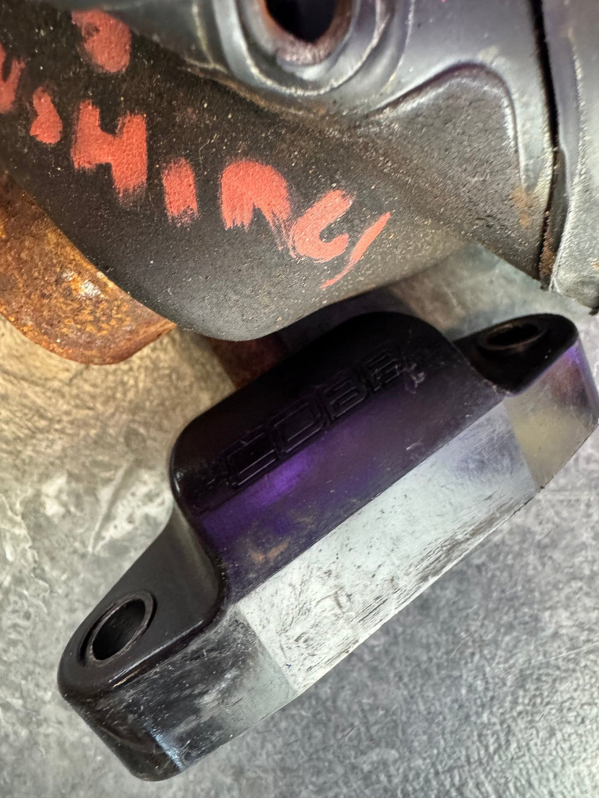 2008-2014 Subaru WRX STi OEM 6-Speed Shifter Linkage With COBB Shifter Bushing