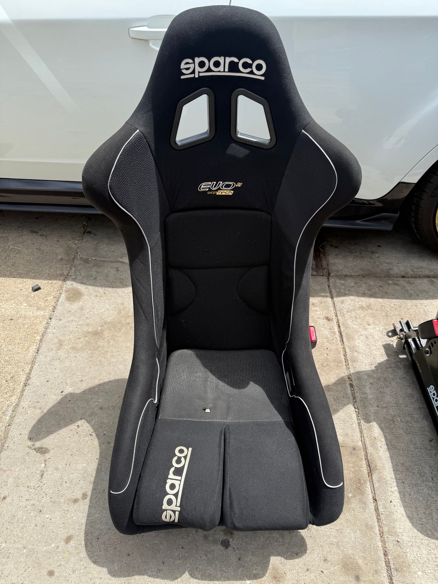 SPARCO EVO 2 racing bucket seats 2008-2014 WRX & Subaru STi Impreza 08-14 w/ side mounts & sparco sliders