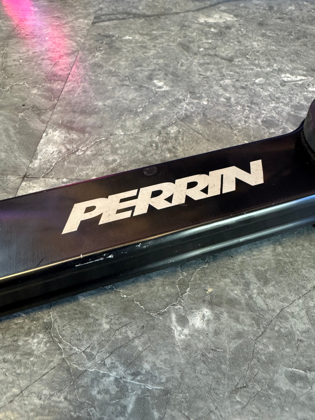 2004-2021 Subaru WRX STi Perrin Performance Pitch Stop Mount Dog Bone Black