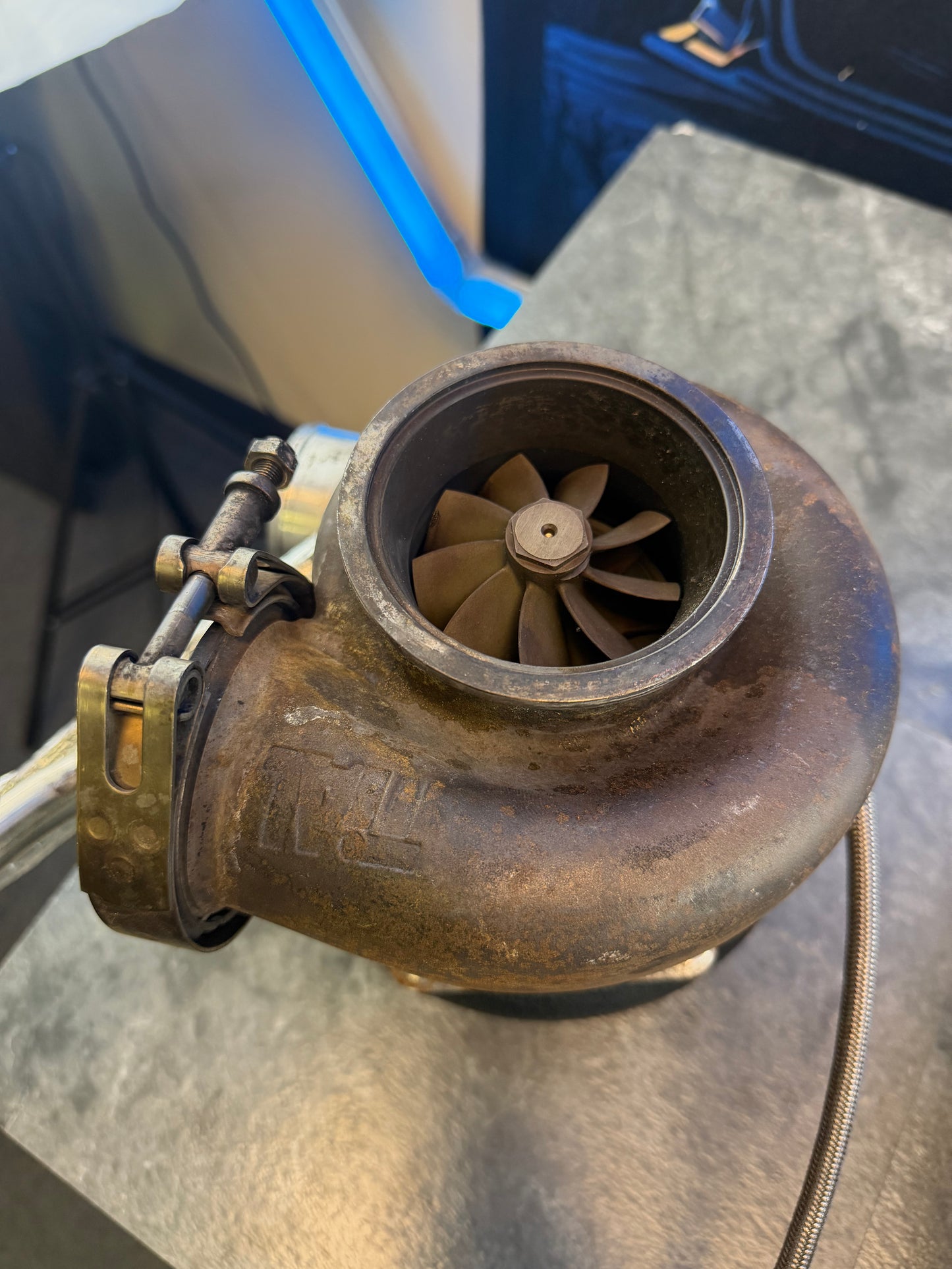 ETS rotated turbo kit 2015 - 2021 Subaru STi 1000 horsepower w/ Garrett 1050 GTX 3584 RS turbo