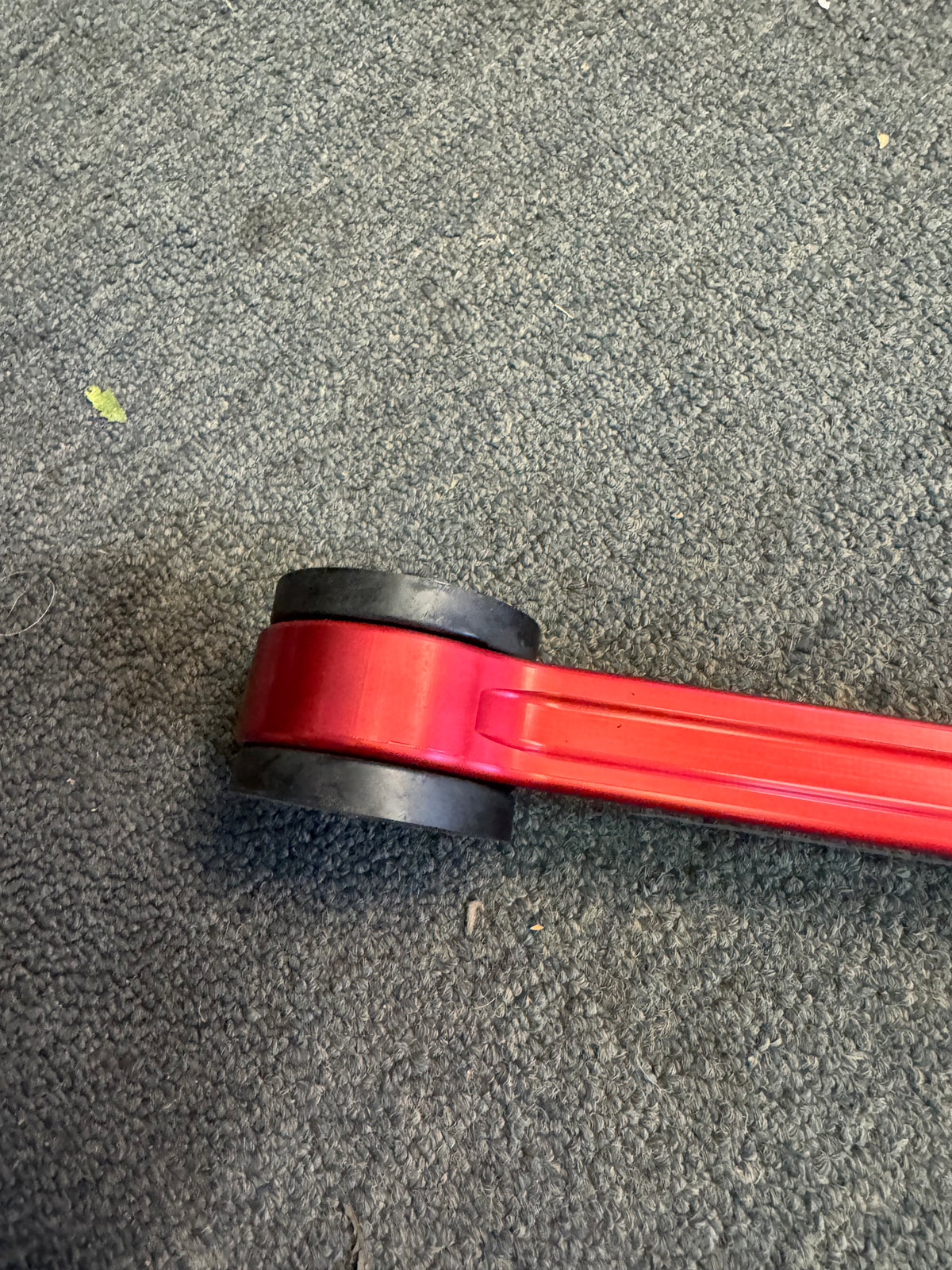 2004-2021 Subaru WRX STi Perrin Pitch Stop Mount Dog Bone Assembly Red