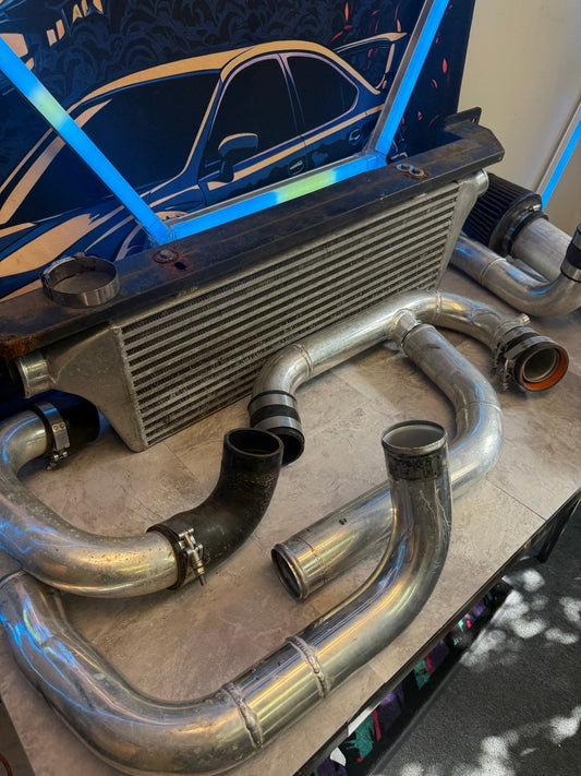 Front mount intercooler kit 2008-2014 Subaru wrx & STi 3.5” core w/ pipes & couplers