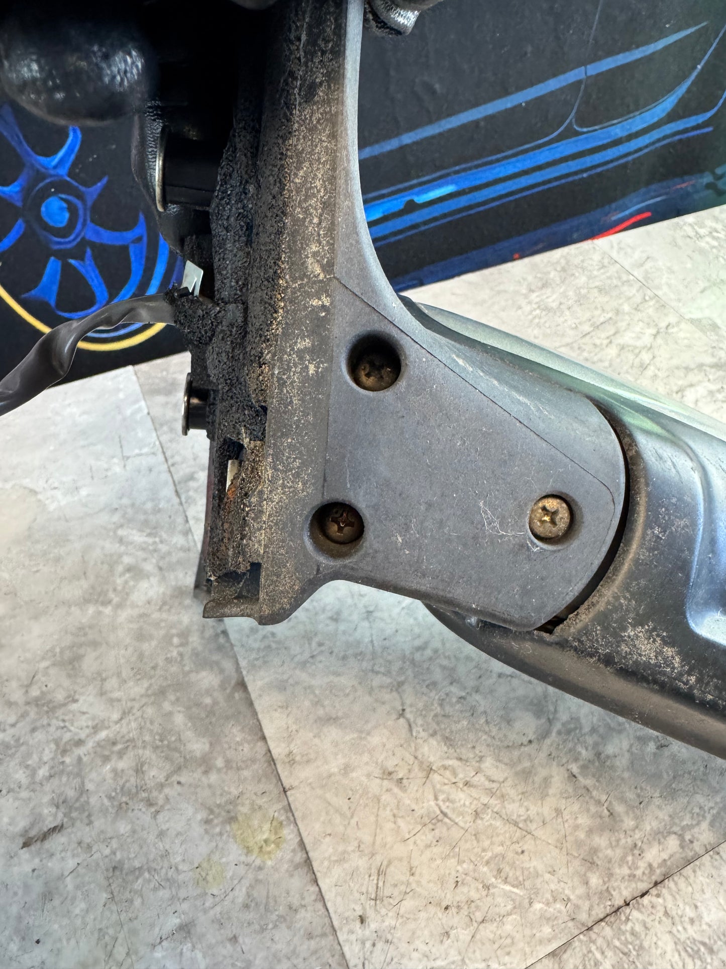 2004-2007 Subaru Impreza WRX STi OEM Black LH LEFT Driver SIDE VIEW Mirror M2