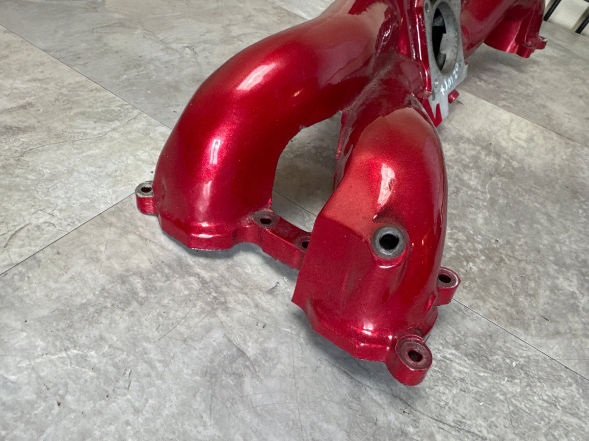 2002-2003 Subaru Impreza WRX Intake OEM Manifold Painted Red