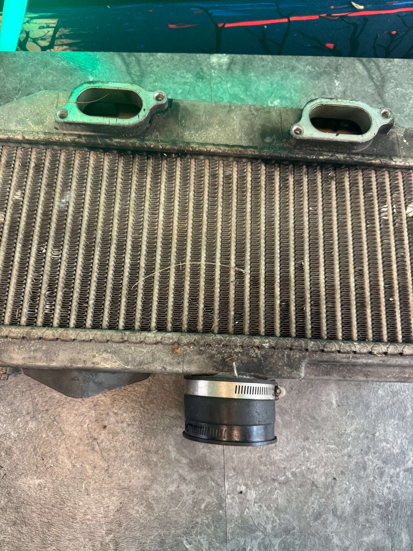 2004-2007 Subaru Impreza WRX STi OEM Top Mount Intercooler Assembly