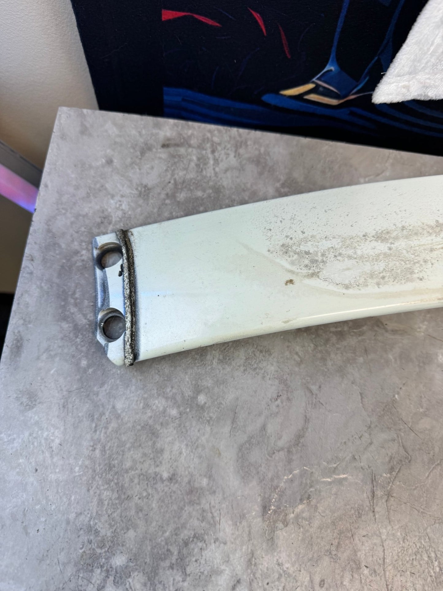 2002-2007 Subaru WRX STi OEM Rear Roof Spoiler Wing Center Spoiler (Strut Room)