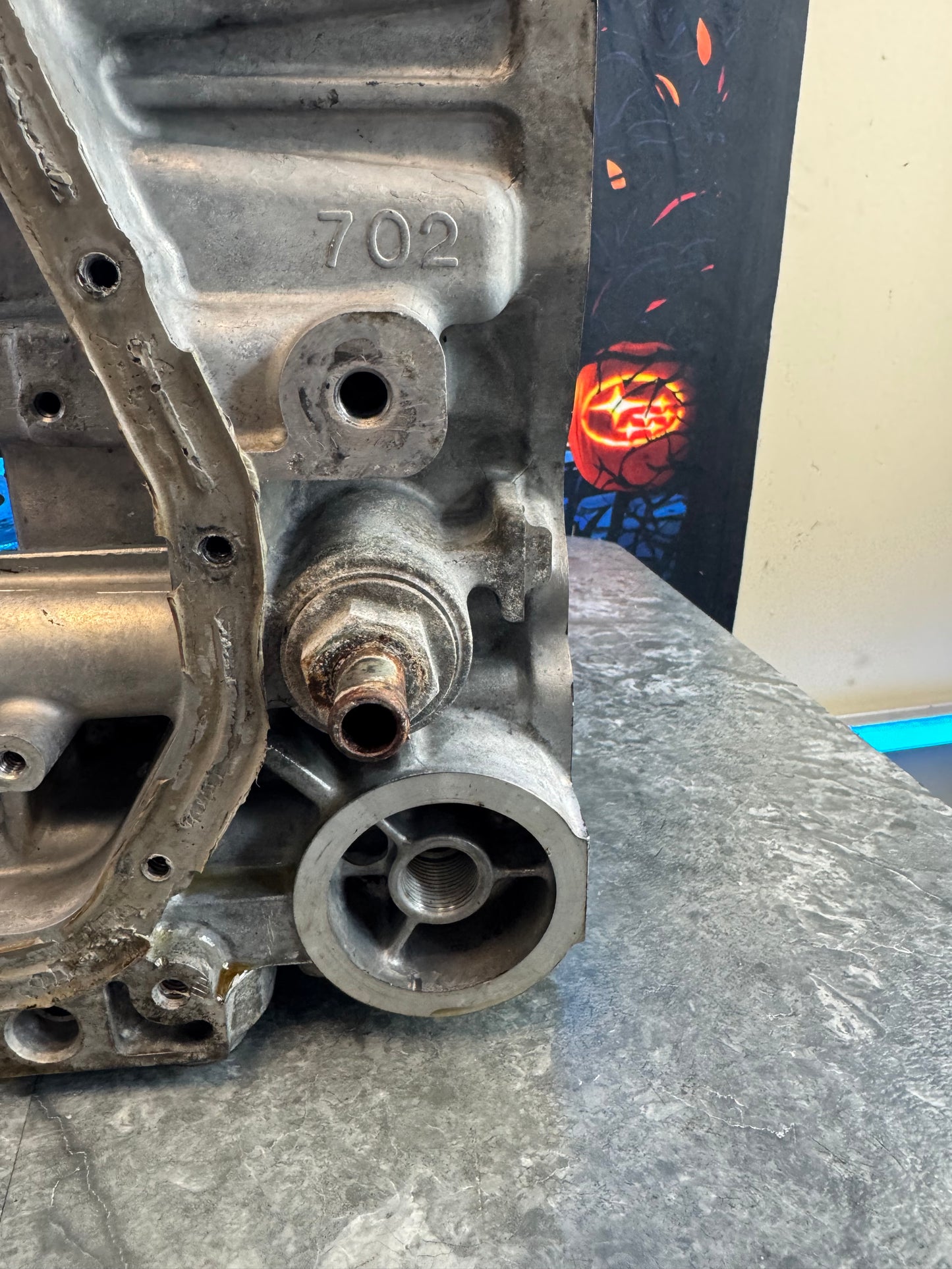 2004-2021 Subaru WRX & STi EJ255 EJ257 EJ 2.5L Engine Block Case Halves Short Block CORE Needs Work