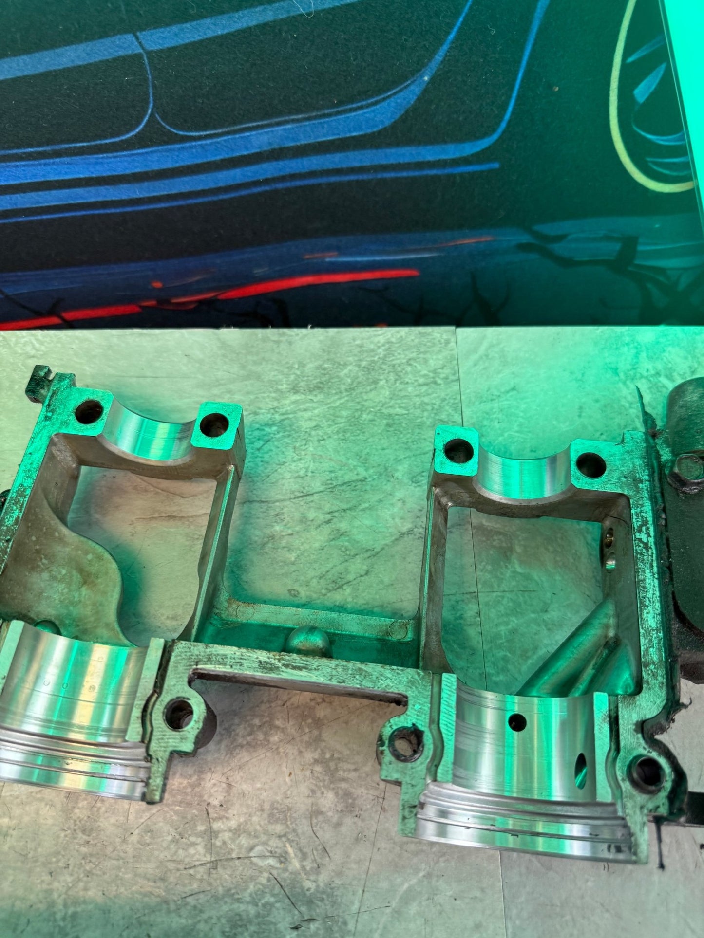 B25 Subaru STi cylinder heads 2004 - 2006 single AVCS SAVCS wrx ej255 legacy gt forester xt