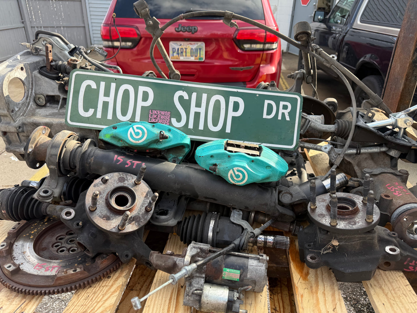 2015 USDM Subaru STi 6 speed six manual gearbox transmission swap package for 08-14 wrx w/ rear brembos