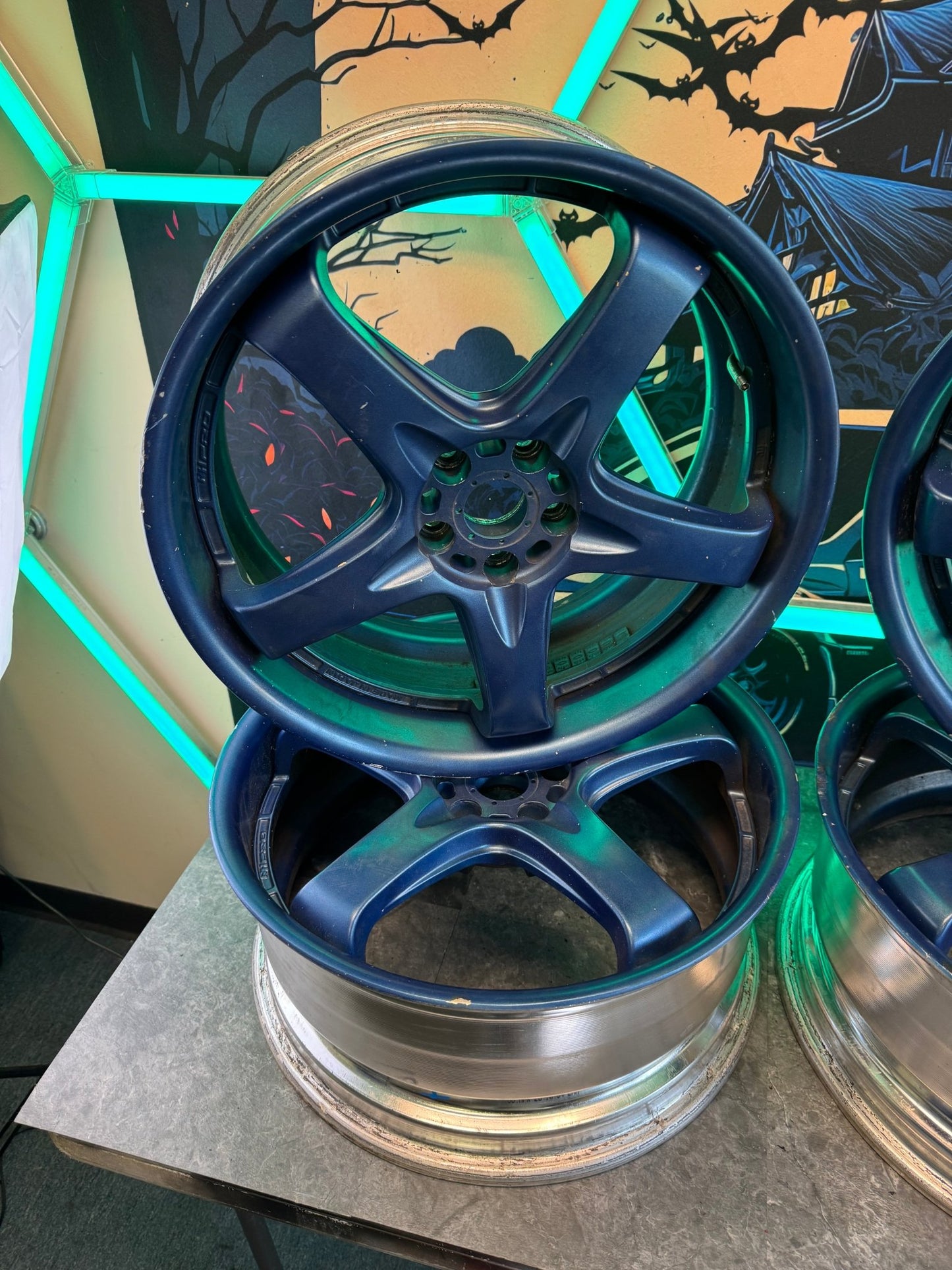 Racing Hart X Work RH R5 Pro Two Piece Welded Wheels Set Of 4 18x8.5 +35 5x100