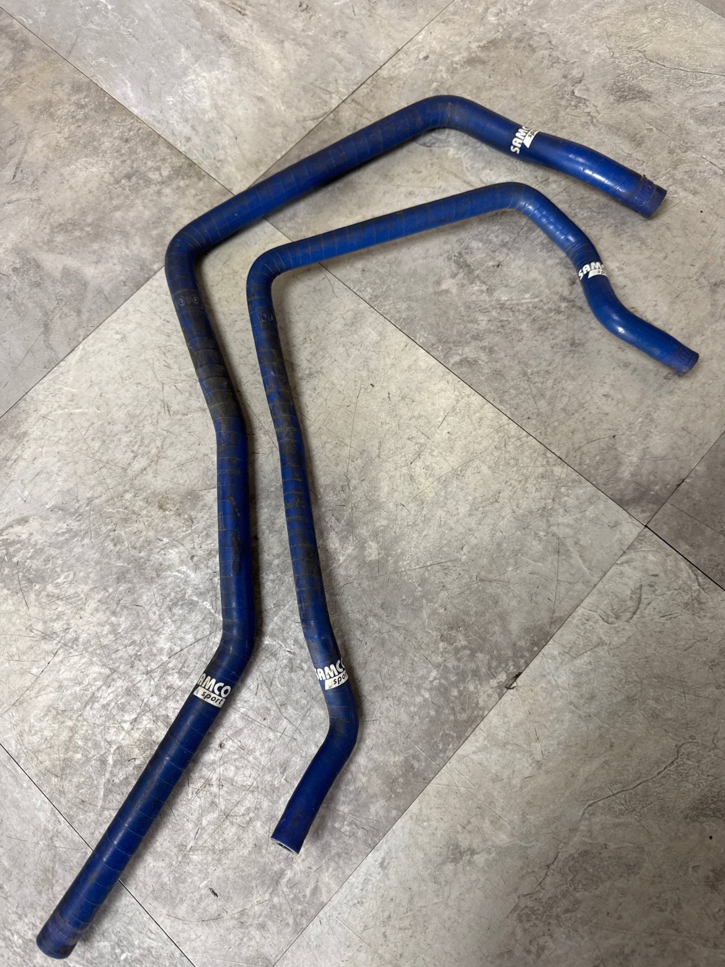 Blue SAMCO INCOMPLETE Silicone Ancillary Hose Kit (2/7) 2001-2005 Subaru Impreza WRX (2)