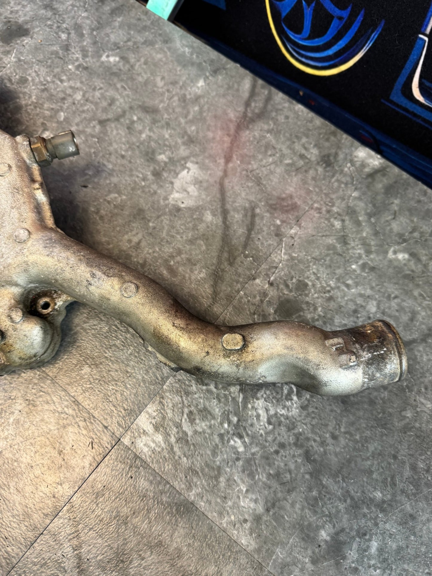 2002-2005 Subaru WRX STi Engine OEM Coolant Crossover Assembly Ej25 Ej20 /
