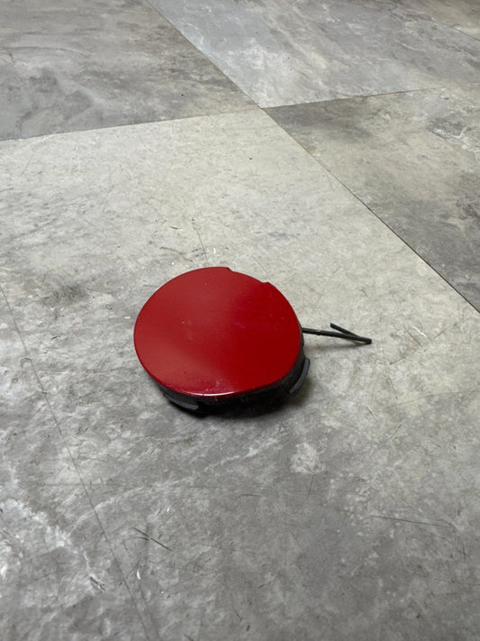 2015-2017 Subaru Impreza Front Bumper OEM Tow Hook Eye Cover Lightning Red K2-p