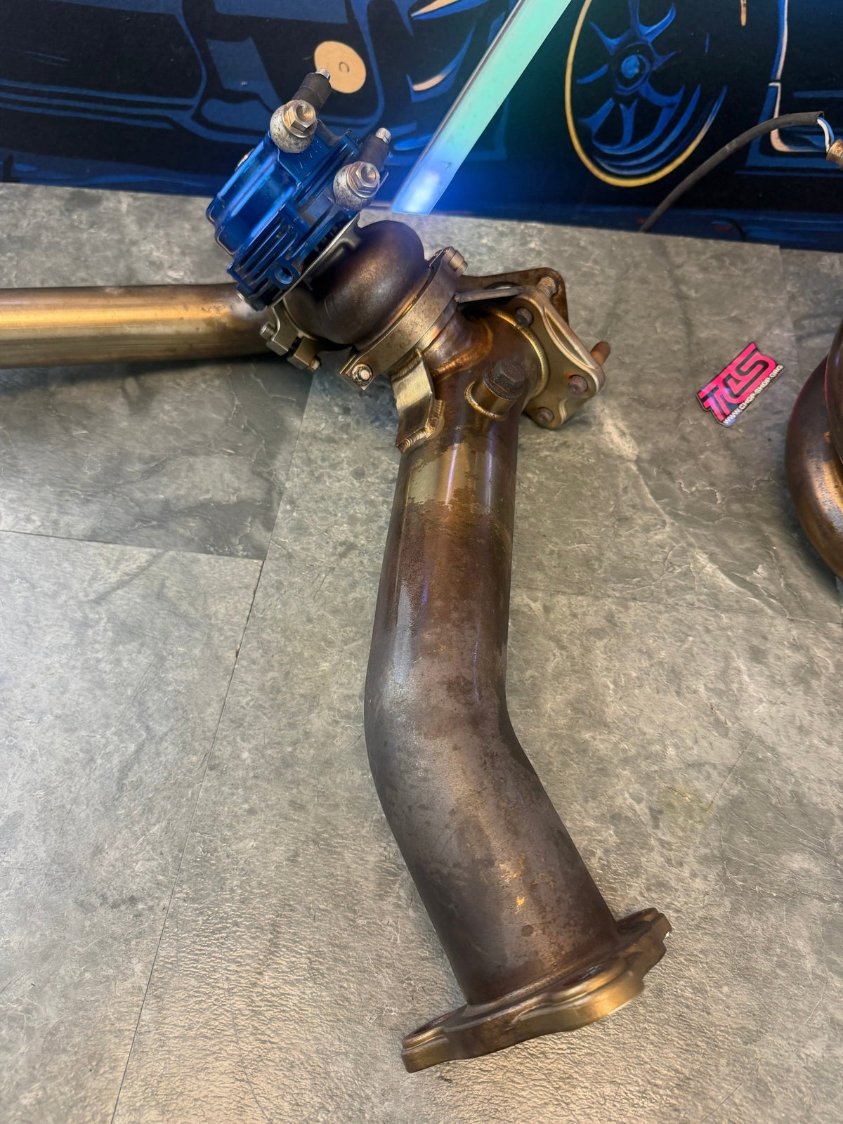 TOMEI ELH header & EWG combo Subaru STi & wrx equal length tial 44 MM MVR