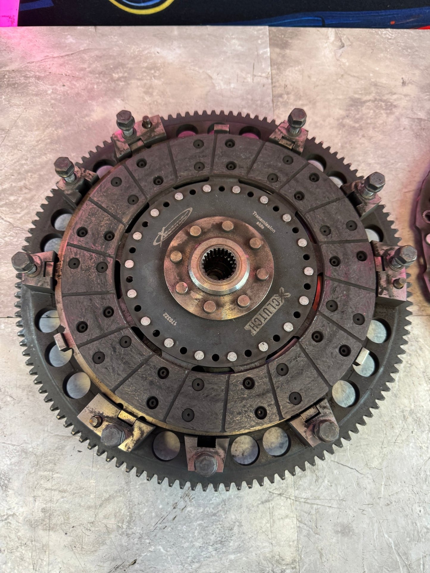 Xtreme Performance XClutch Twin Solid Organic Clutch Kit 9" For Subaru 04-21 WRX STI