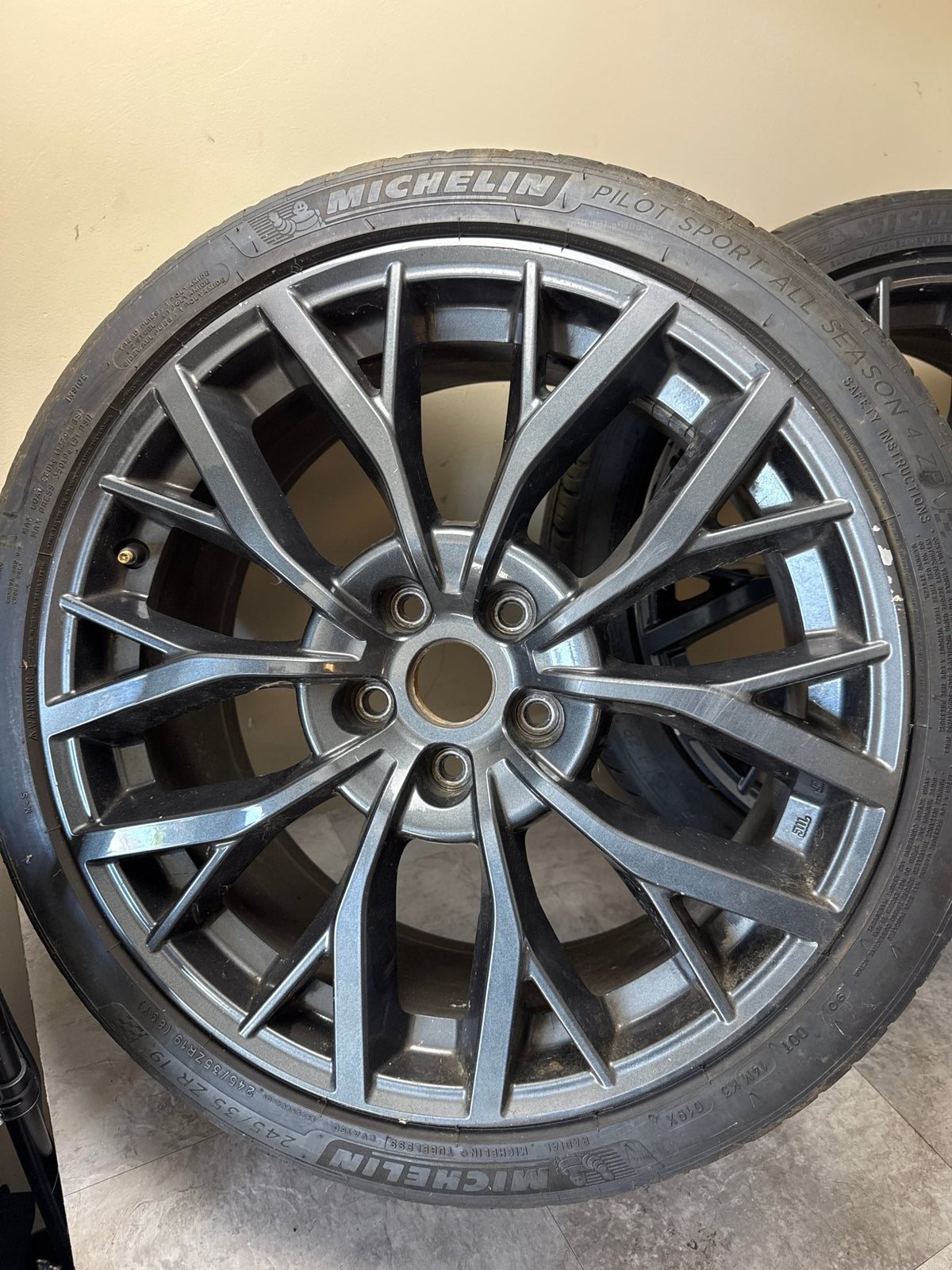 2018-2020 Subaru WRX STi LIMITED OEM 19x8.5 Wheels (2 Wheels)