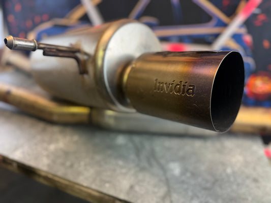 Invidia 3” cat back exhaust system 2002 - 2007 Subaru wrx & 04 -07 sti g200 titanium tip