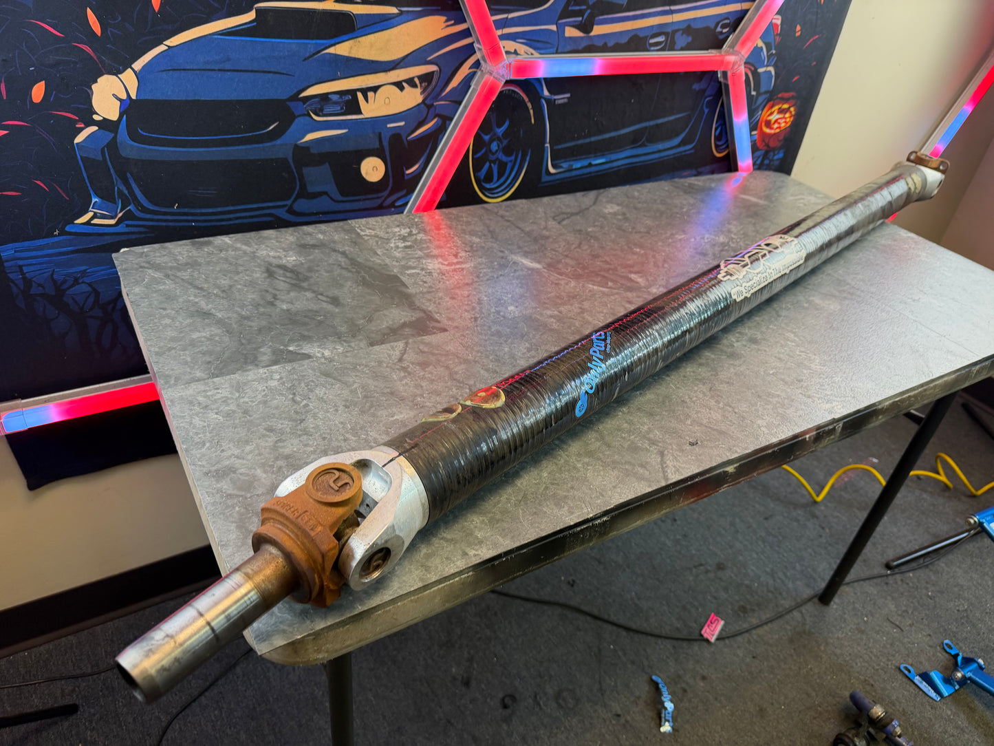 DRIVESHAFT SHOP DSS cf carbon fiber drive shaft Subaru STi 2015 -2021