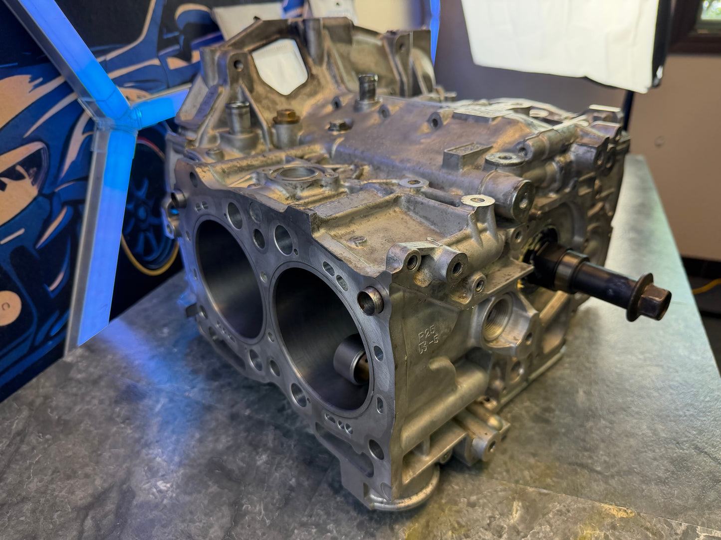 IAG “ Trojan “ EJ257 closed deck built & forged short block engine Subaru STi 1/2” drilled Manley ARP wrx 750 950