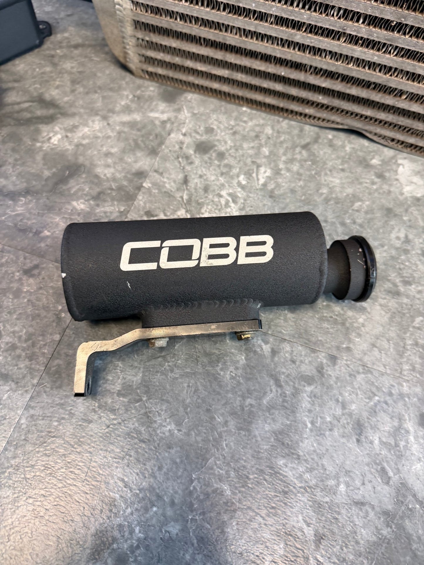 COBB tuning coolant over flow tank reservoir Subaru wrx and STi ( for use with front mount intercooler )
