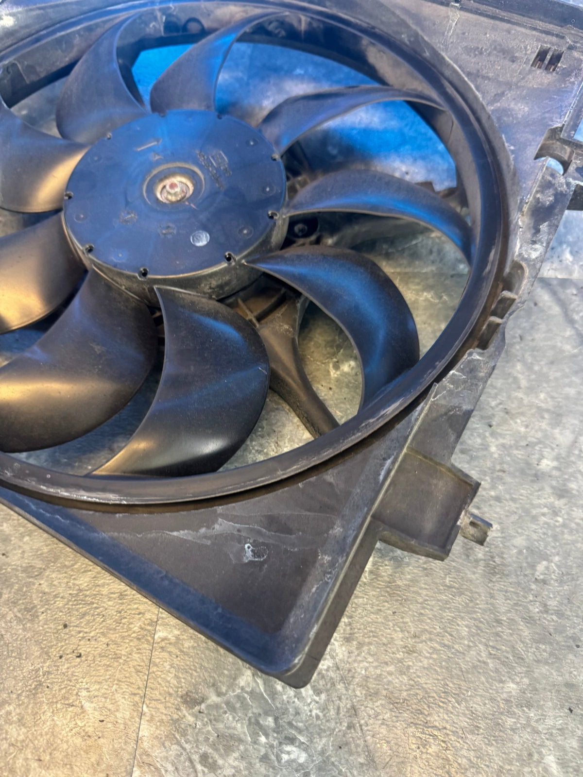 2008-2014 Subaru Impreza WRX STi OEM Radiator Fan 9-Blade Cooling Fan