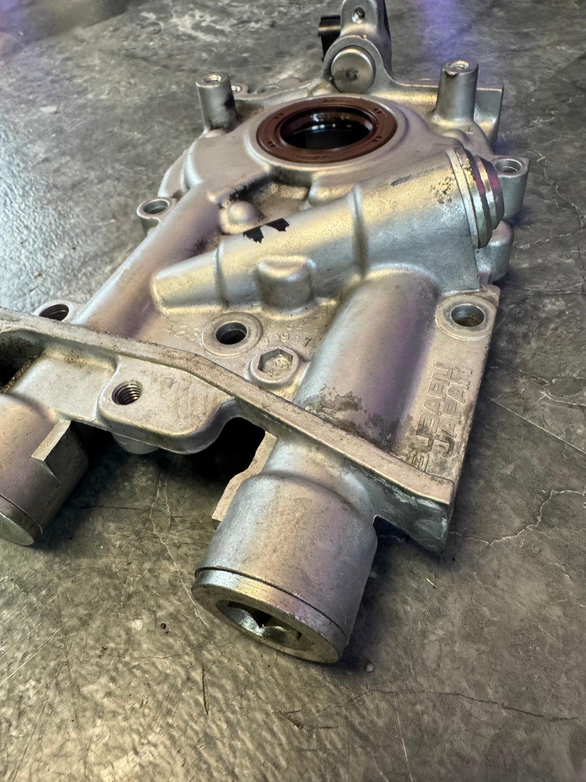 2002-2014 Subaru WRX / 2004-2021 Subaru WRX STi JDM OEM 11MM Oil Pump Assembly Lower Milage