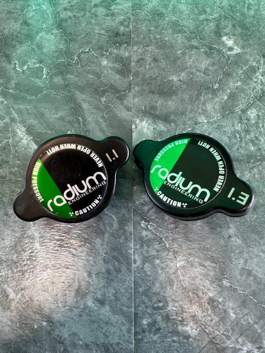 2004-2021 Subaru WRX STi Radium Radiator Coolant Cap Pair Set 1.1 & 1.3 Bar